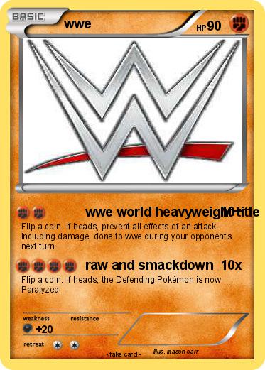 Pokemon wwe
