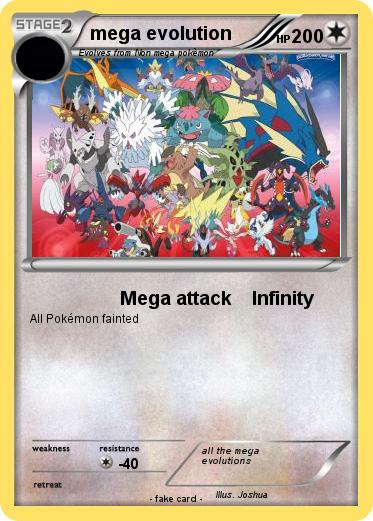 Pokemon mega evolution
