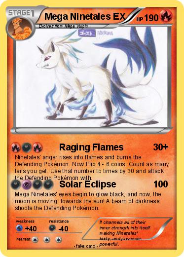 Pokemon Mega Ninetales EX