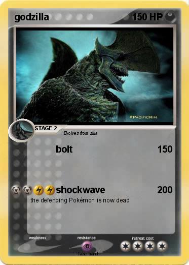 Pokemon godzilla