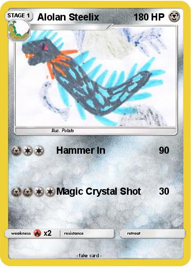 Pokemon Alolan Steelix