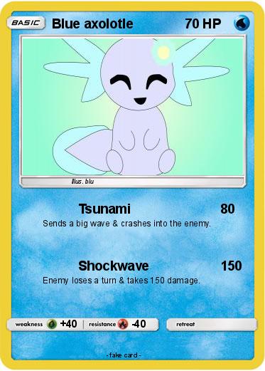 Pokemon Blue axolotle