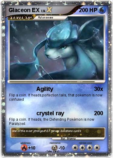 Pokemon Glaceon EX