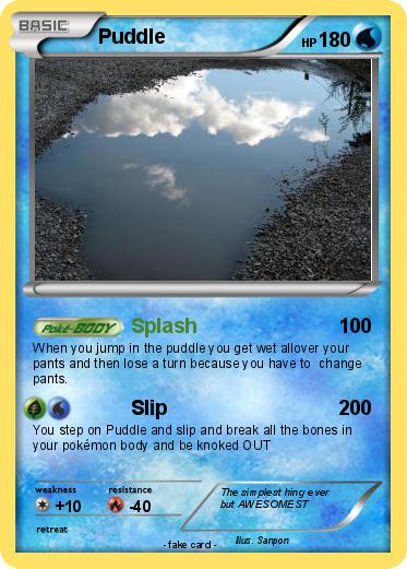 Pokemon Puddle