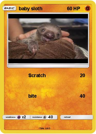 Pokemon baby sloth