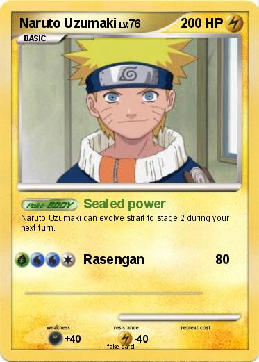 Pokemon Naruto Uzumaki