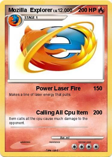 Pokemon Mozilla  Explorer