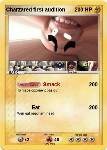 Pokemon Charzared first audition