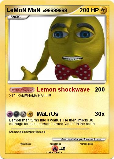 Pokemon LeMoN MaN
