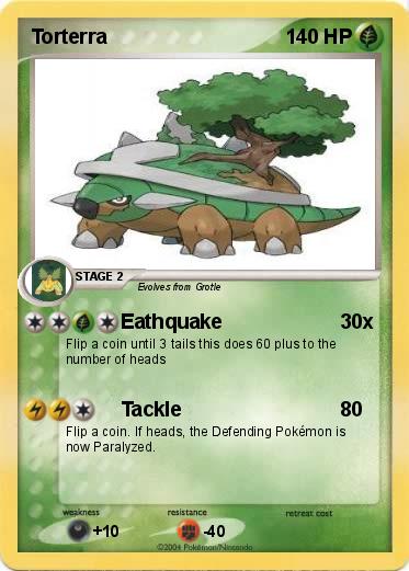 Pokemon Torterra
