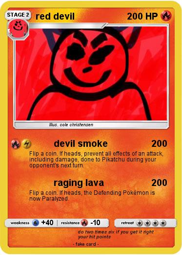 Pokemon red devil