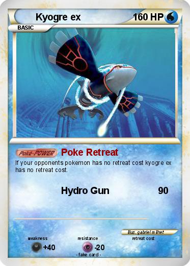 Pokemon Kyogre ex