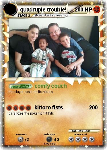 Pokemon quadruple trouble!