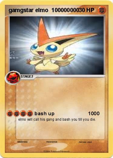 Pokemon gamgstar elmo  100000000