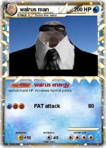 Pokemon walrus man