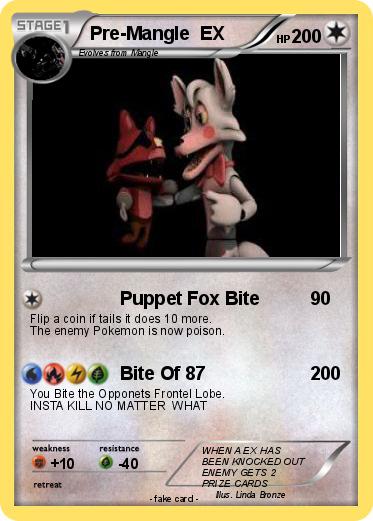 Pokemon Pre-Mangle  EX