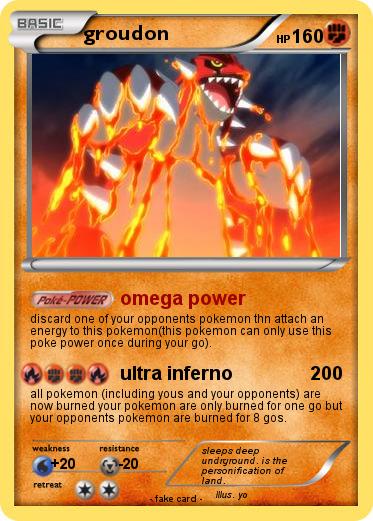 Pokemon groudon