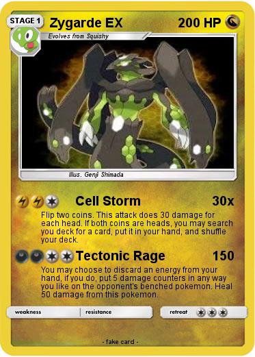 Pokemon Zygarde EX
