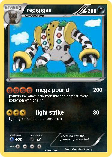 Pokemon regigigas