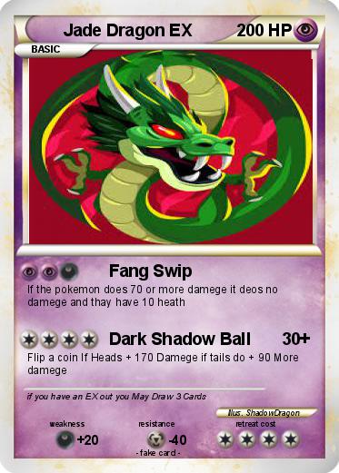 Pokemon Jade Dragon EX