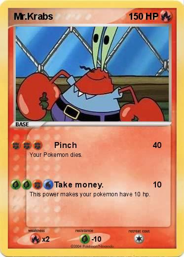 Pokemon Mr.Krabs