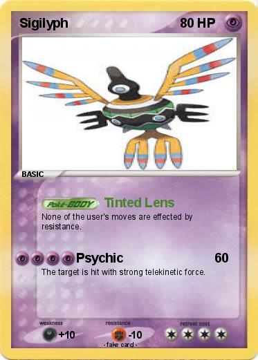 Pokemon Sigilyph