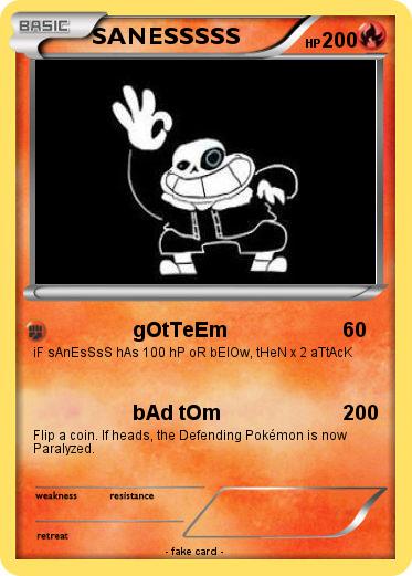 Pokemon SANESSSSS