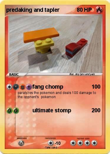 Pokemon predaking and tapler
