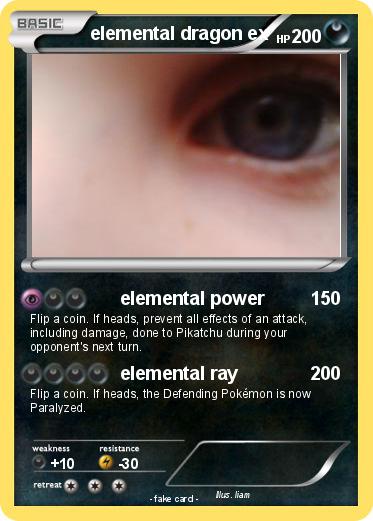 Pokemon elemental dragon ex