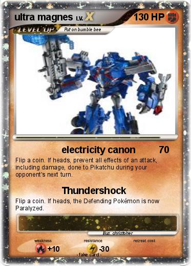 Pokemon ultra magnes