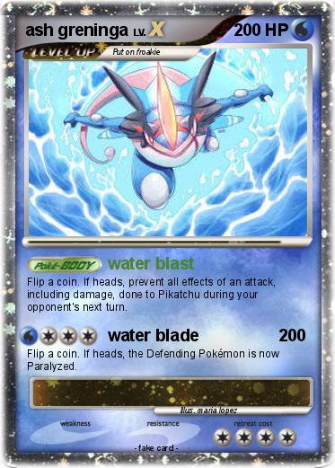 Pokemon ash greninga