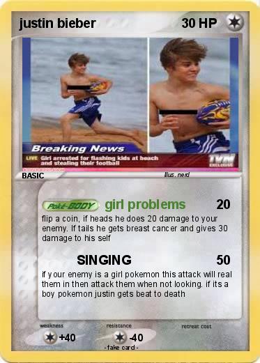 Pokemon justin bieber