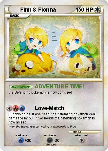 Pokemon Finn & Fionna