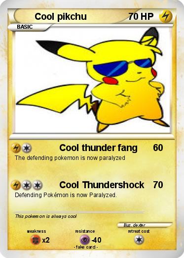 Pokemon Cool pikchu
