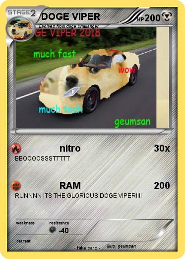 Pokemon DOGE VIPER