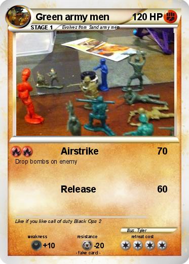 Pokemon Green army men