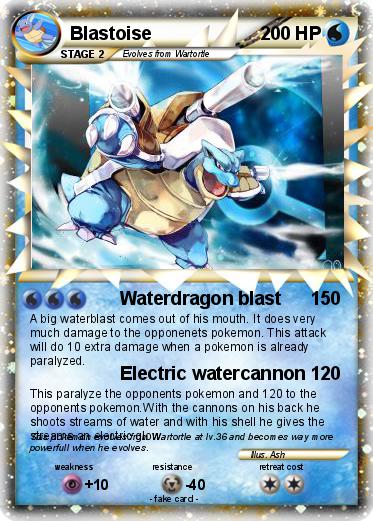 Pokemon Blastoise