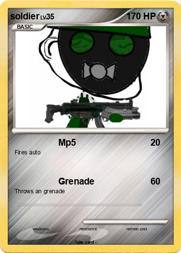 Pokemon soldier