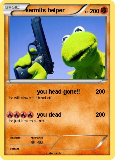 Pokemon kermits helper