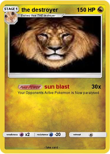 Pokemon the destroyer