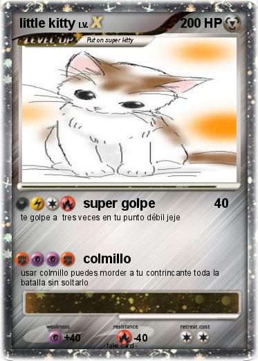 Pokemon little kitty