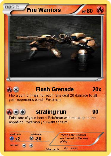 Pokemon Fire Warriors
