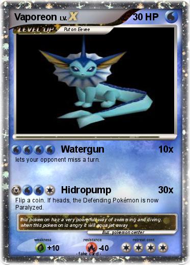 Pokemon Vaporeon