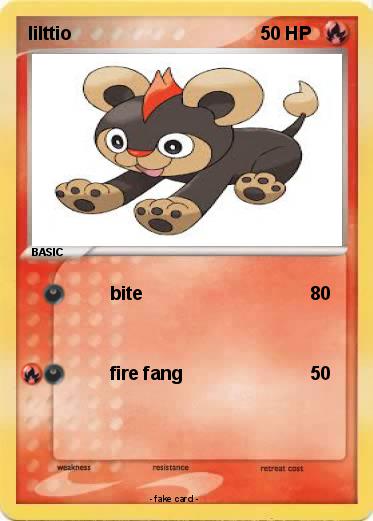 Pokemon lilttio