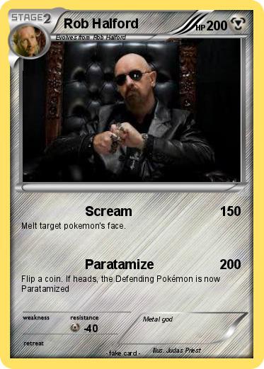 Pokemon Rob Halford