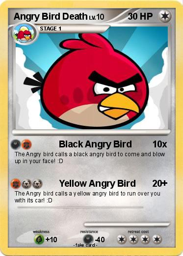 Pokemon Angry Bird Death
