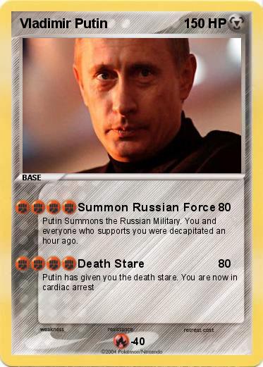 Pokemon Vladimir Putin