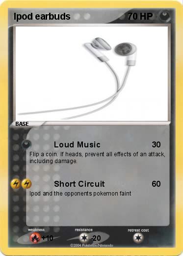 Pokemon Ipod earbuds