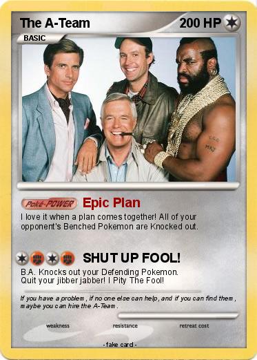 Pokemon The A-Team