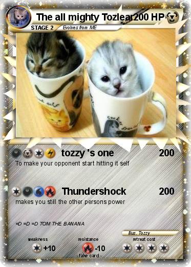 Pokemon The all mighty Tozlear